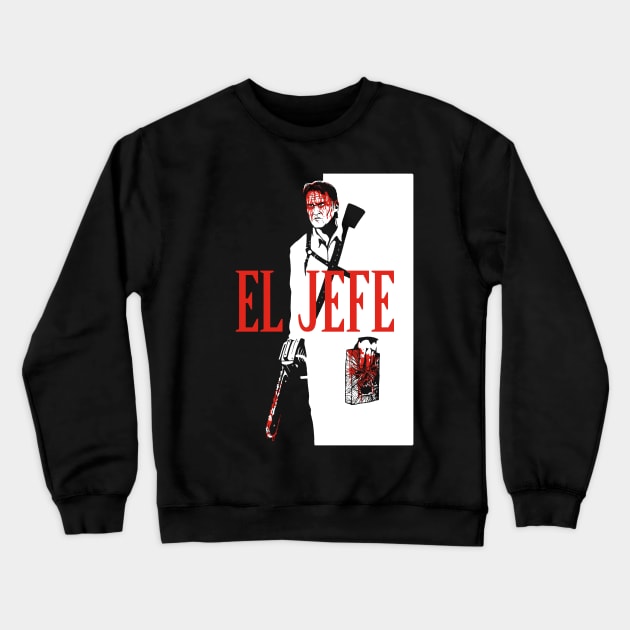 El Jefe Crewneck Sweatshirt by Getsousa